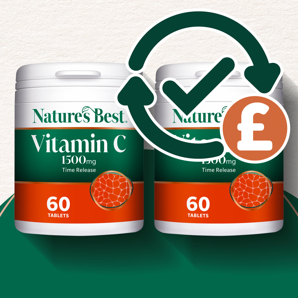 Timed Release Vitamin C 1500mg