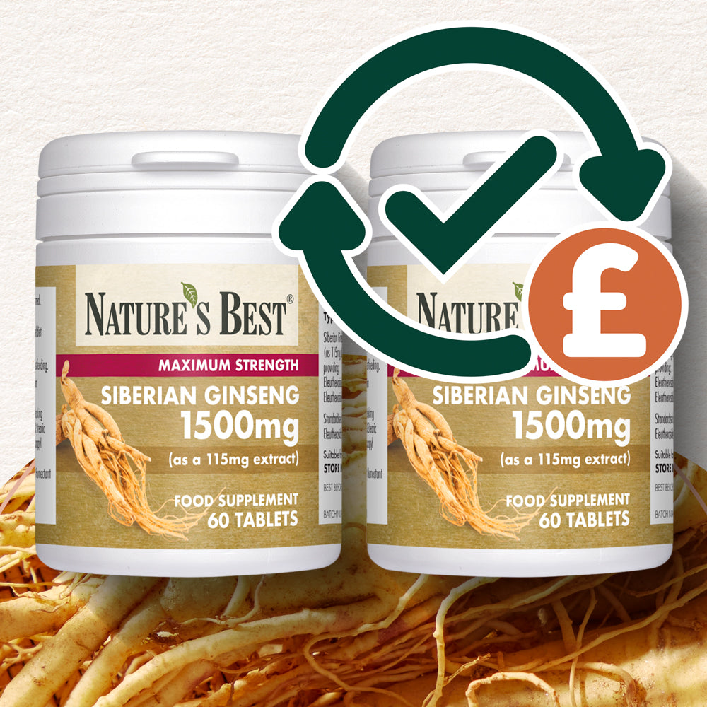Siberian Ginseng 1500mg