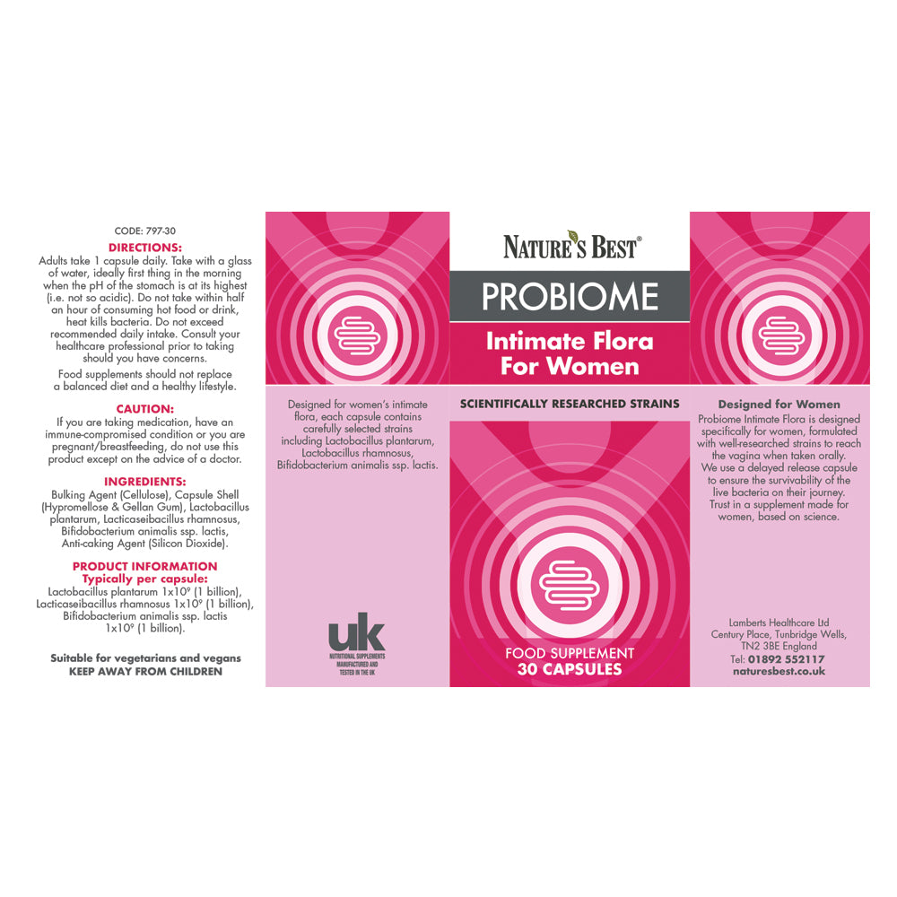 ProBiome Intimate Flora For Women