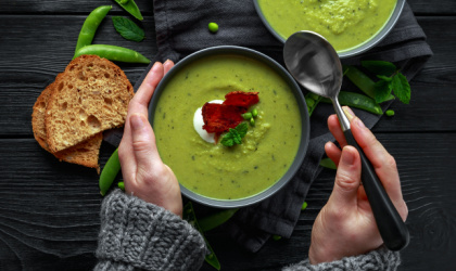 Green goodness soup
