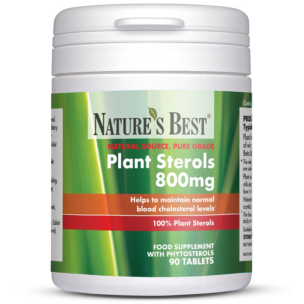 Plant Sterols Supplements | Tablets For Cholesterol ...