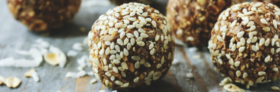 Spanish almond and fig balls