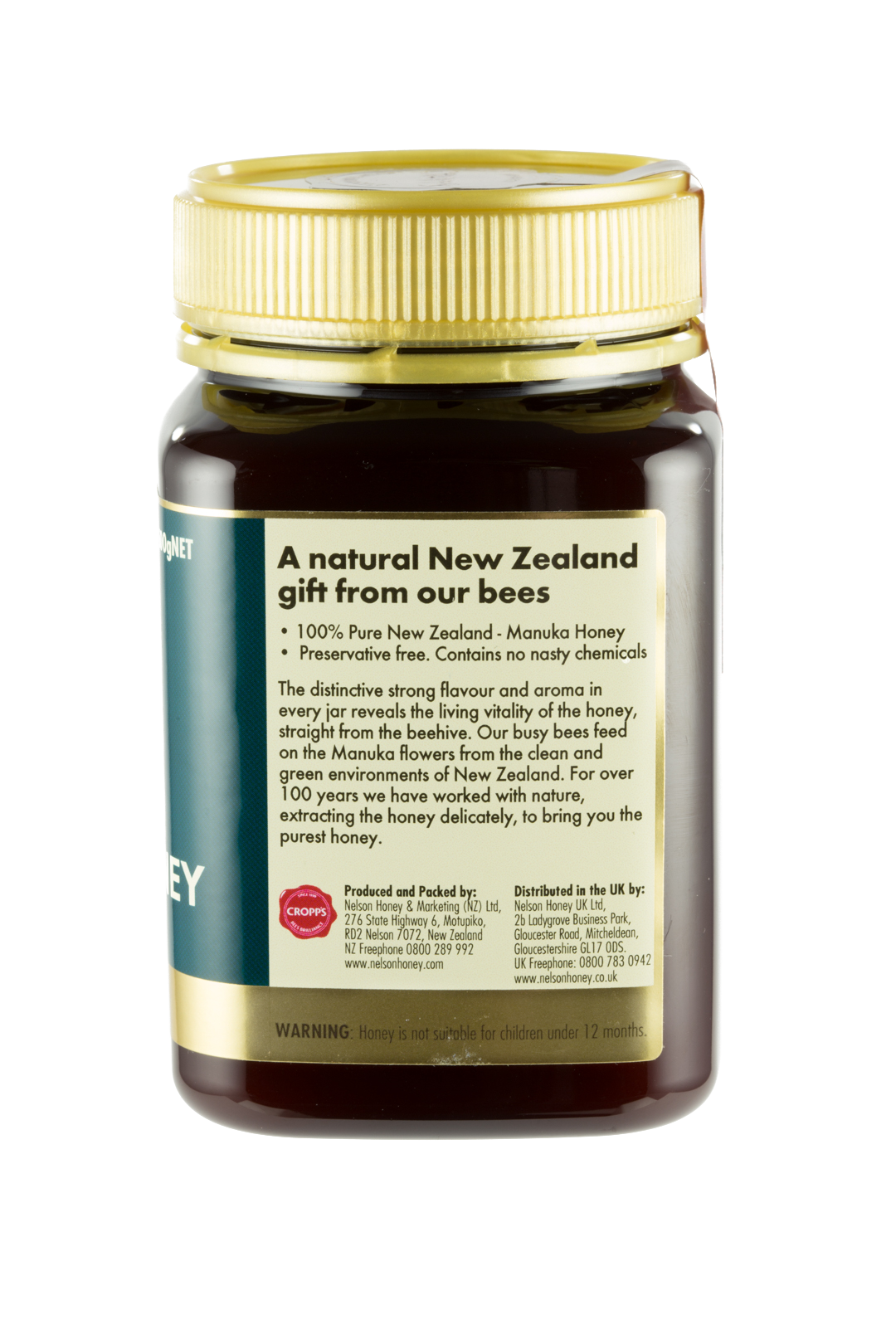 Nelson Manuka 30+ Honey