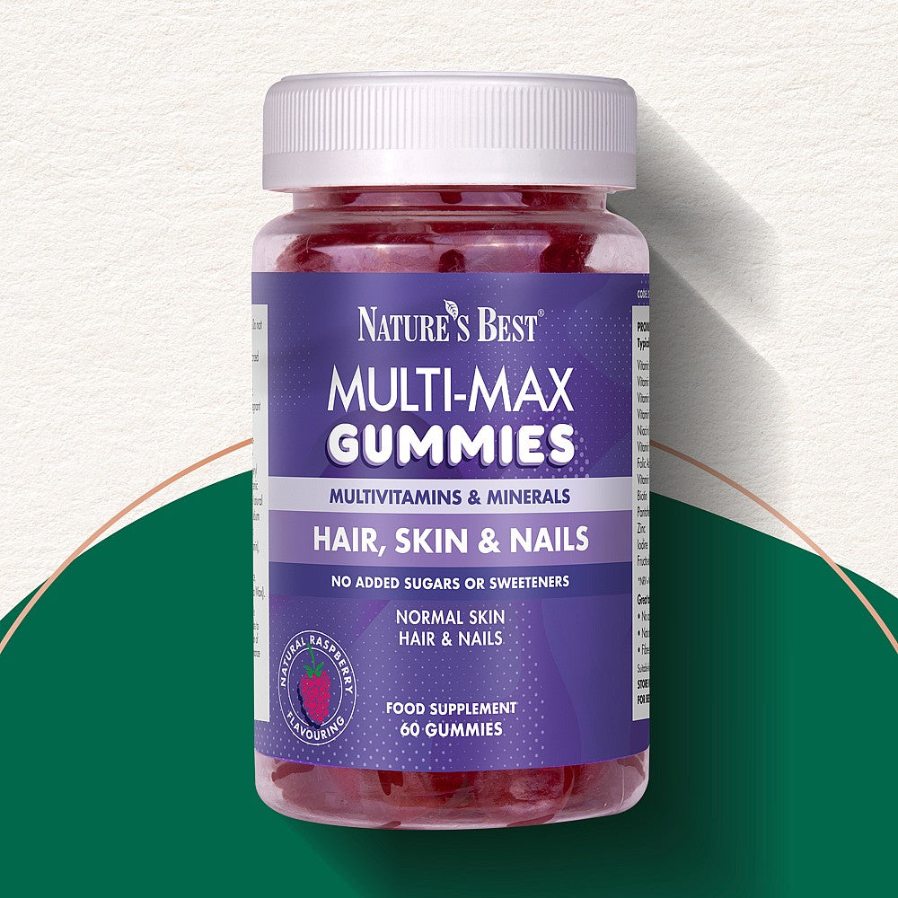 Max Multivitamin Gummies Hair Skin & Nails