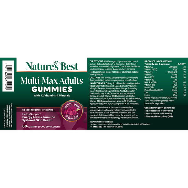 Multi-Max Adults Gummies