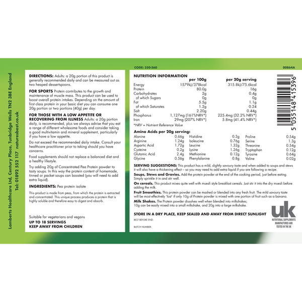 Pea Protein Powder