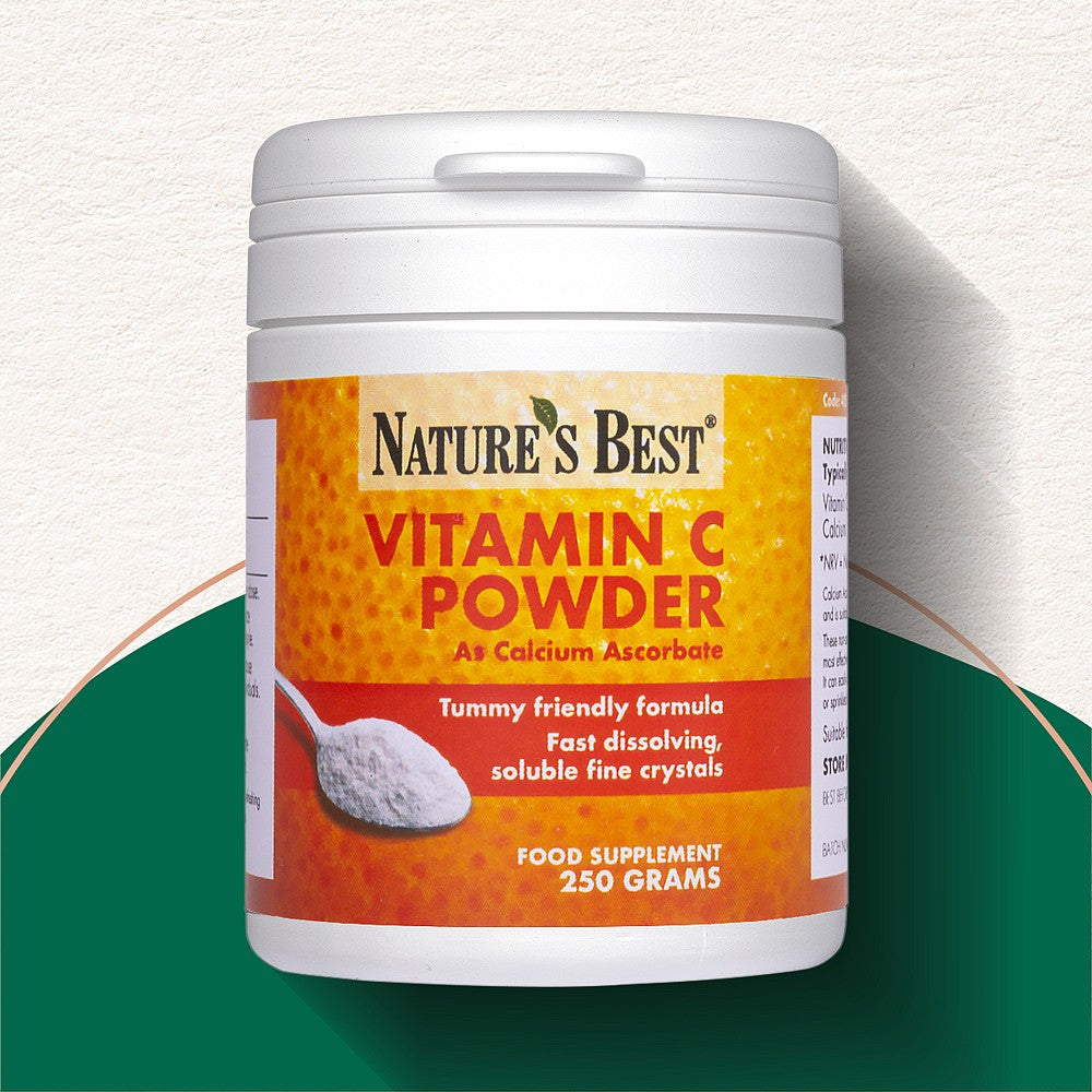 Vitamin C powder as Calcium Ascorbate