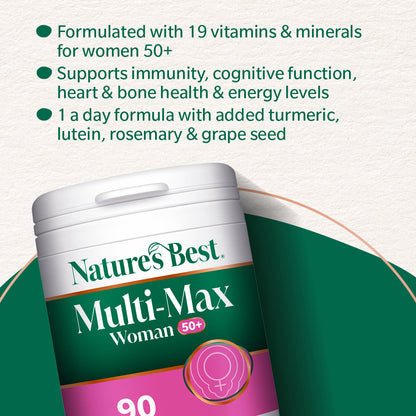 Multi-Max Multivitamin for Women Age 50+