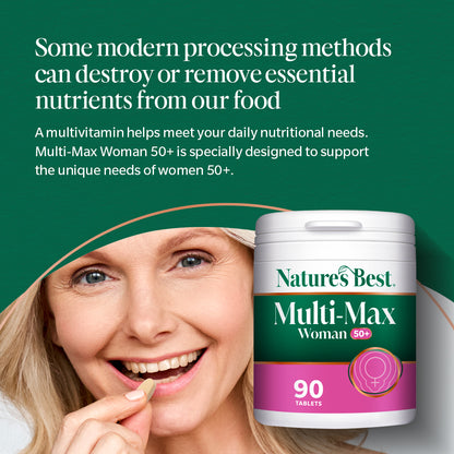 Multi-Max Multivitamin for Women Age 50+