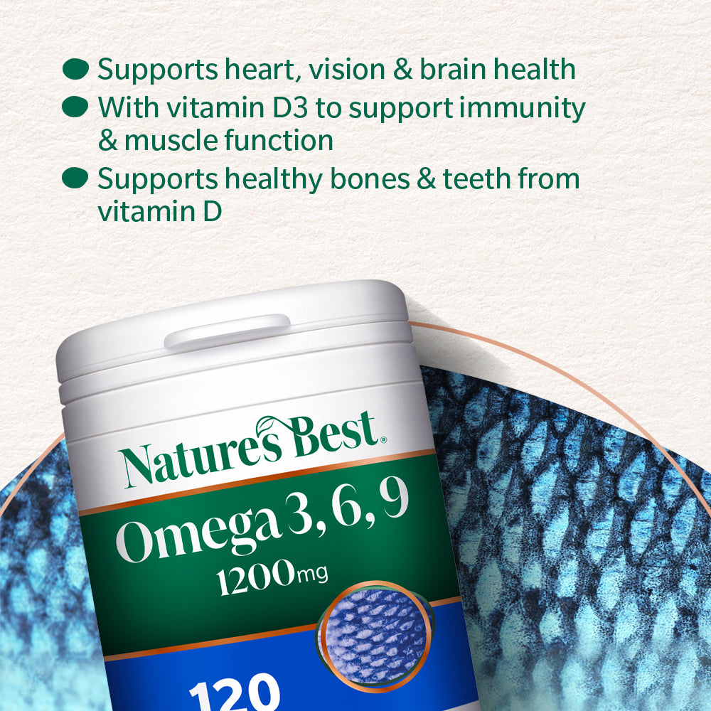 Omega 3, 6, 9 with Vitamin D3