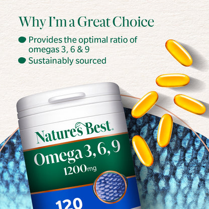 Omega 3, 6, 9 with Vitamin D3