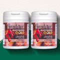 Two bottles of Nature's Best Glucosamine Gold supplement on a white background