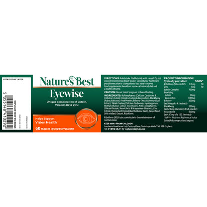 Eyewise with Lutein & Zeaxanthin