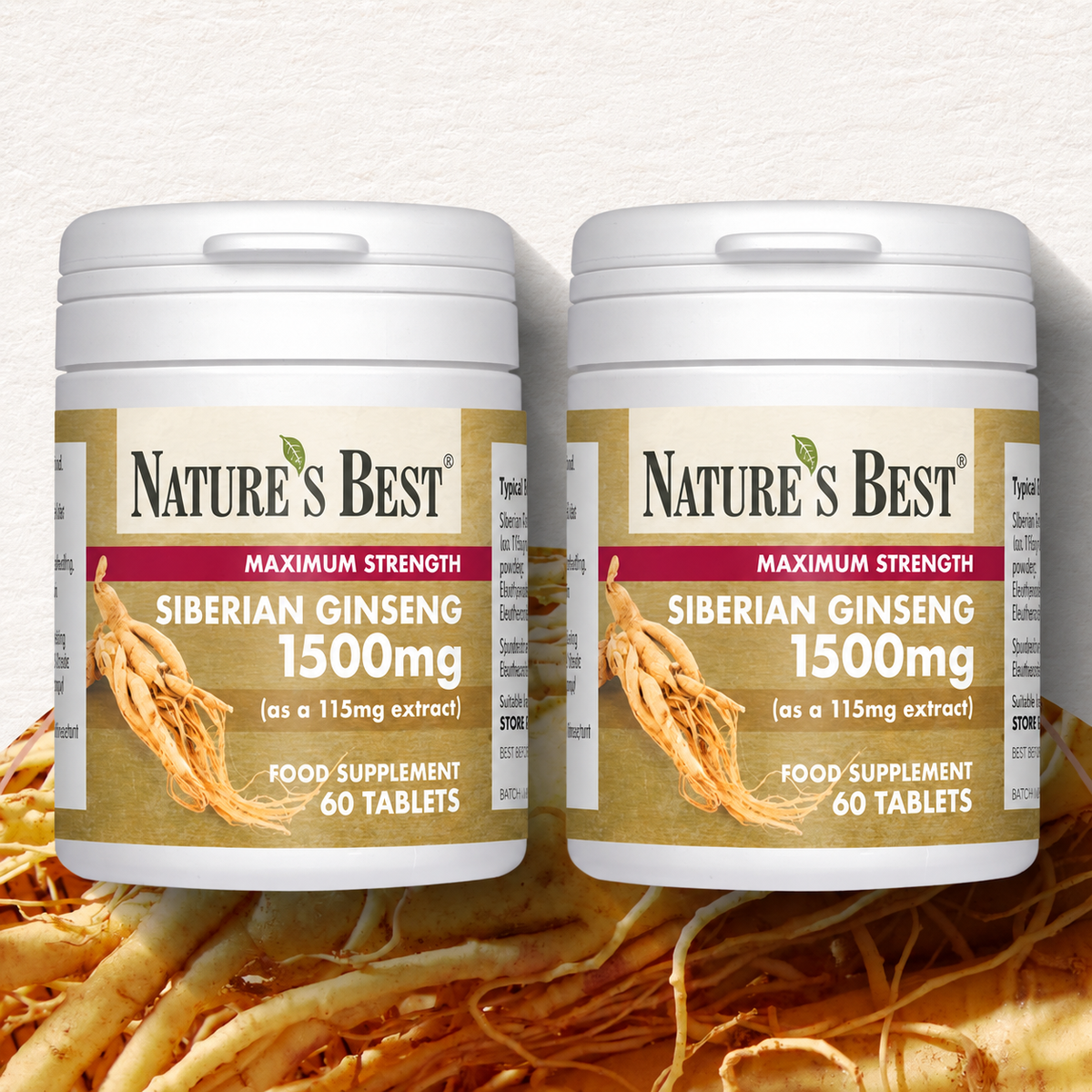 Siberian Ginseng 1500mg