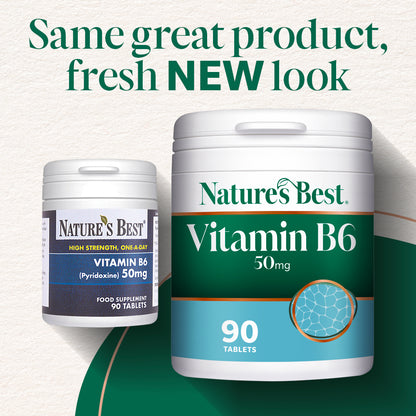 Vitamin B6 (Pyridoxine) 50mg