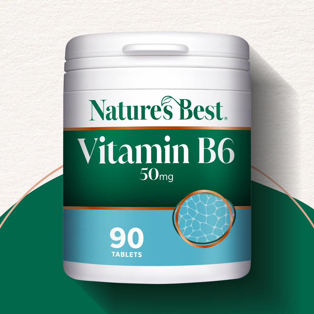 Vitamin B6 (Pyridoxine) 50mg