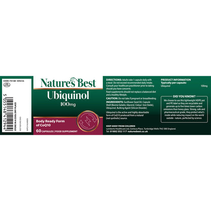 Ubiquinol 100mg