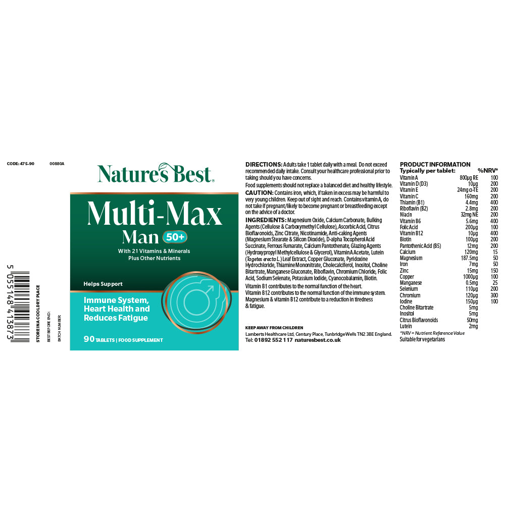 Healthy Ageing Man 50+ Bundle