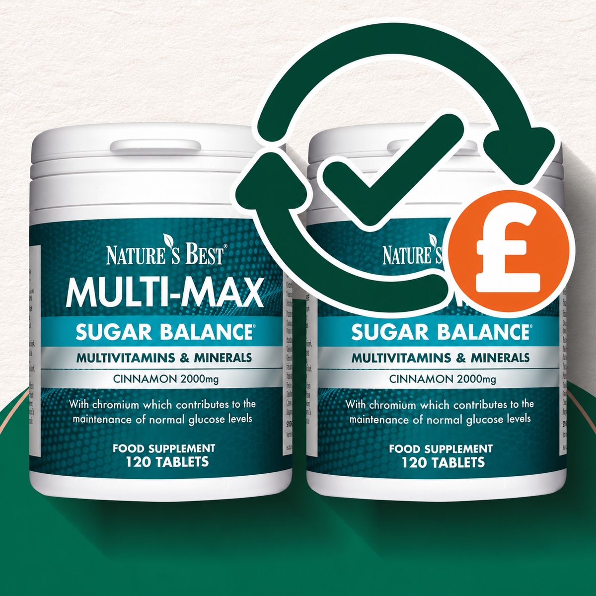 Multi-Max Multivitamin for Sugar Balance