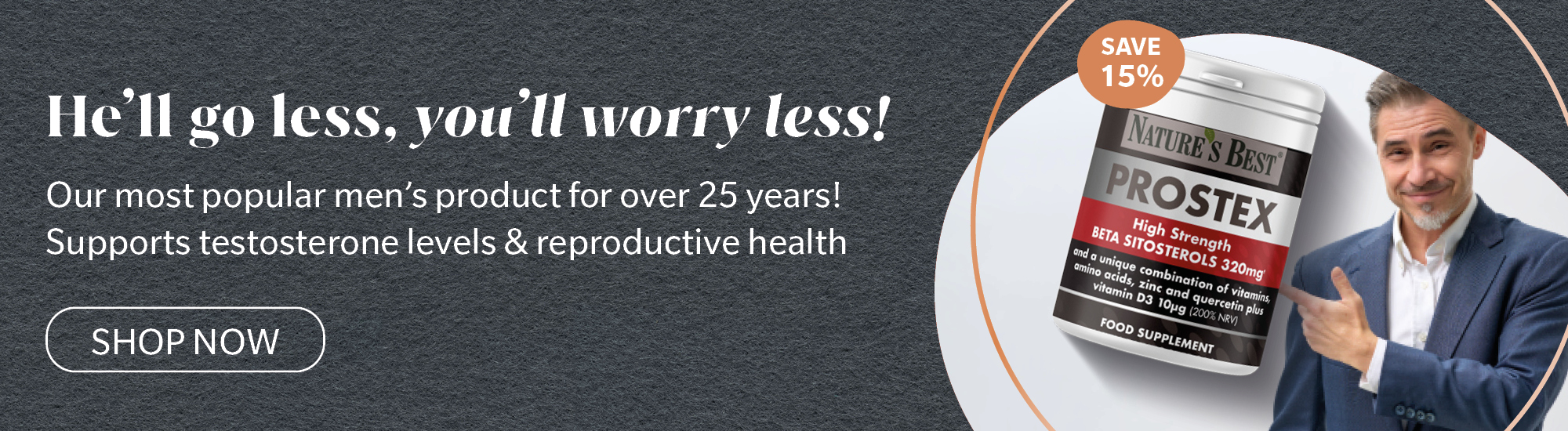 Prostex for prostate health