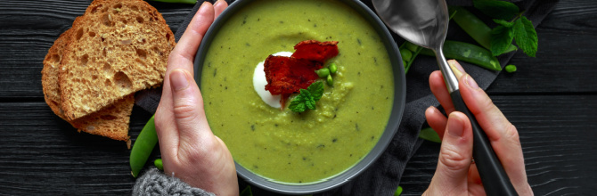 Green goodness soup 