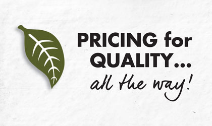 Pricing for Quality