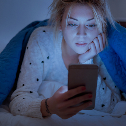 How does blue light affect your sleep?
