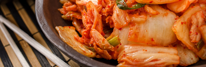 Kimchi stir fry