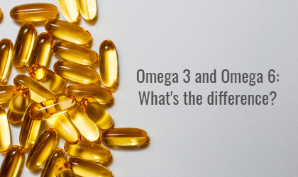 Omega 3 and Omega 6: What’s the difference?