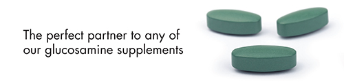 The perfect partner to any of our glucosamine supplements