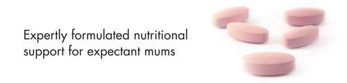 Expertly formulated nutritional support for expectant mums