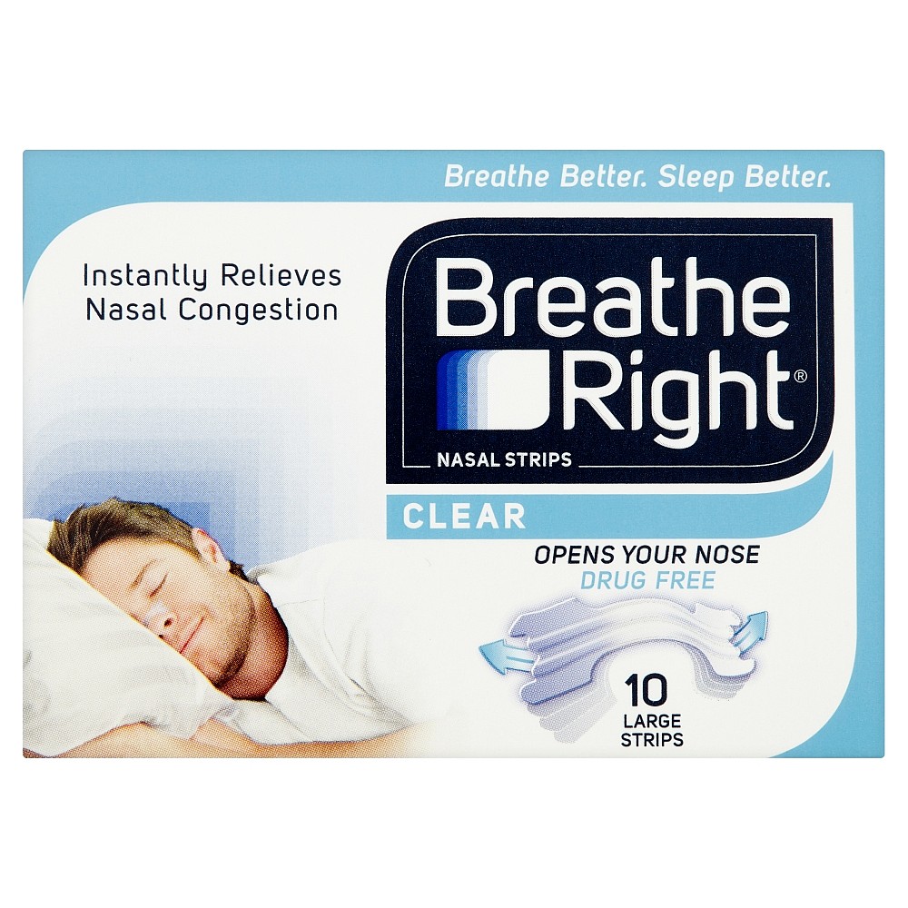Breathe Right Clear Nasal Strips Large photo