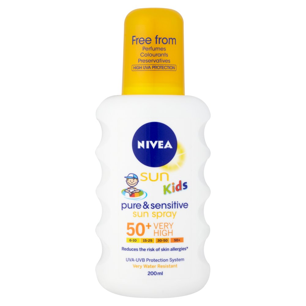 solide Opnemen ambitie Nivea Sun Kids Spray | SPF50 | Nature's Best Pharmacy