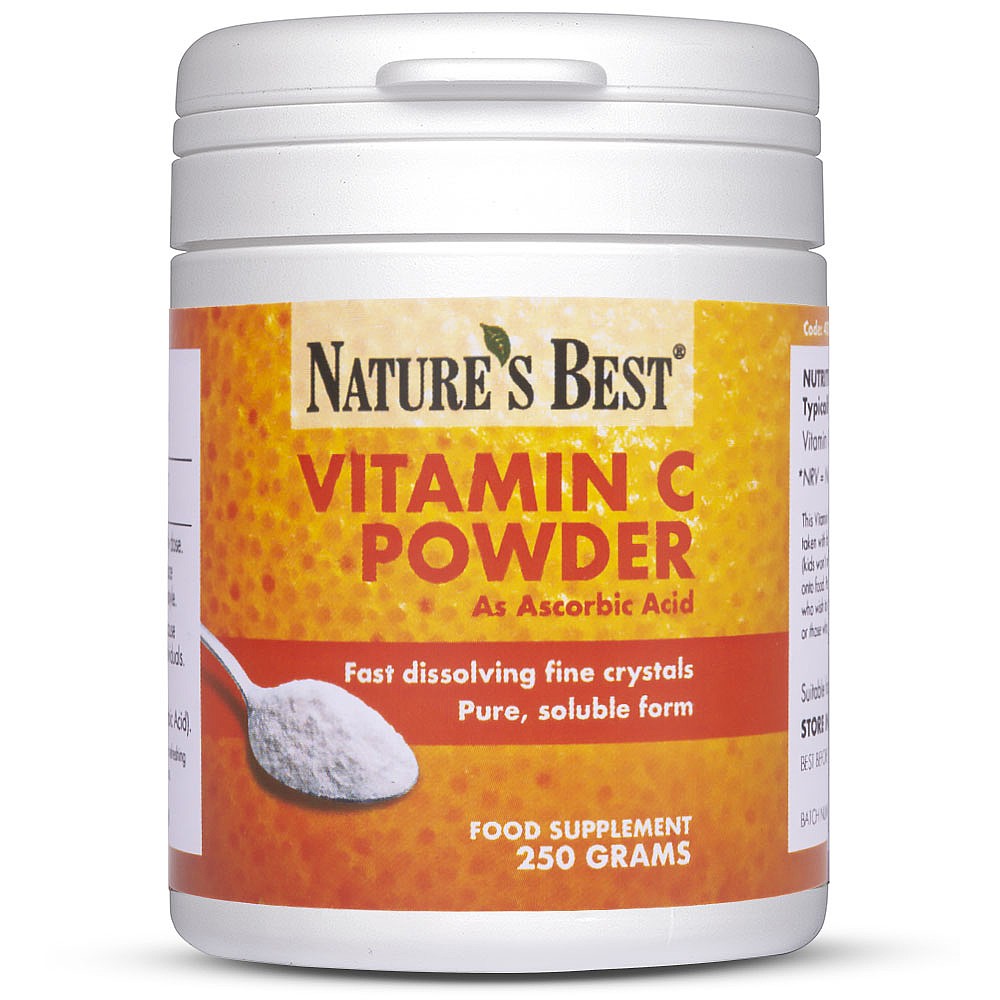 Vitamin C Powder Pure Ascorbic Acid Crystals Nature S Best