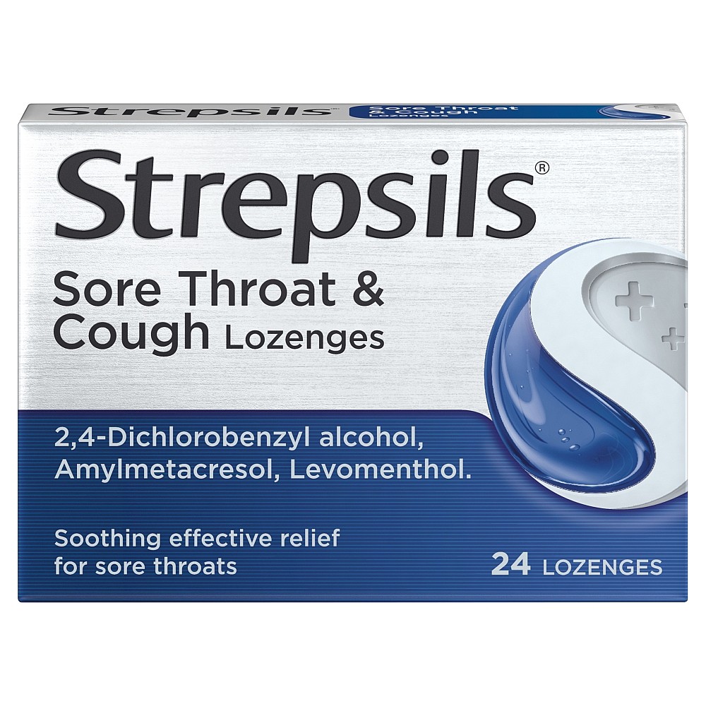 Throat cough. Стрепсилс таблетки для горла. Стрепсилс 24 таблетки. Стрепсилс sore throat. Лекарства от кашля Стрепсилс.