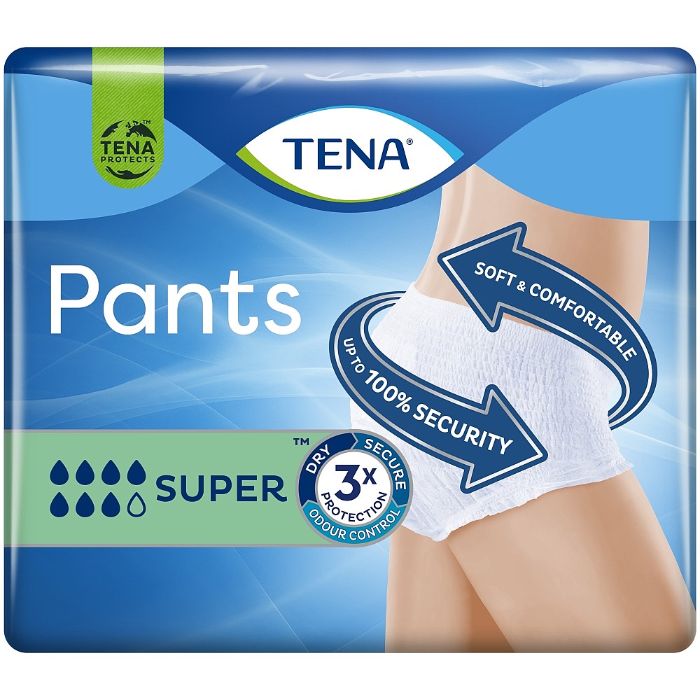 TENA Incontinence Pants Super Large Size 12 pack - Nature's Best Pharmacy