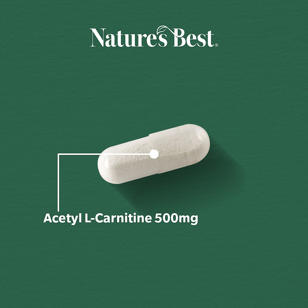 l theanine and acetyl l carnitine ACETYL L-CARNITINE 500 mg main image 1
