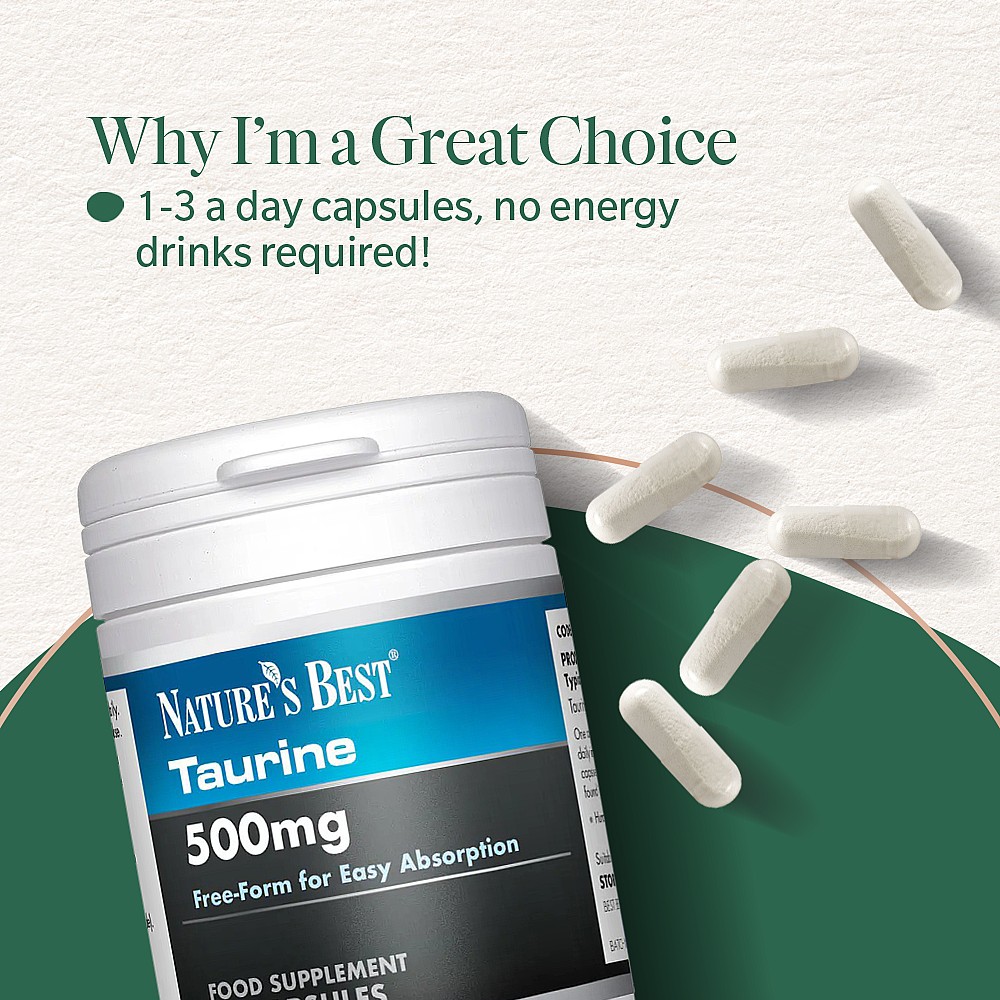 Taurine Supplement | Taurine Supplements | Natures Best Taurine Supplement | Taurine Supplements | Natures Best