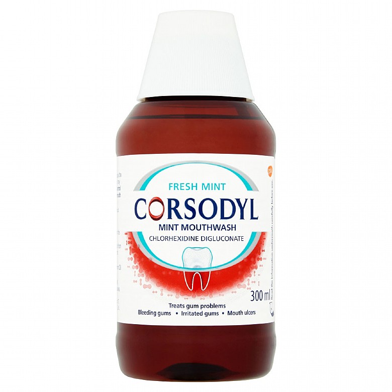 Corsodyl Mint Mouthwash 300ml | Nature's Best Pharmacy