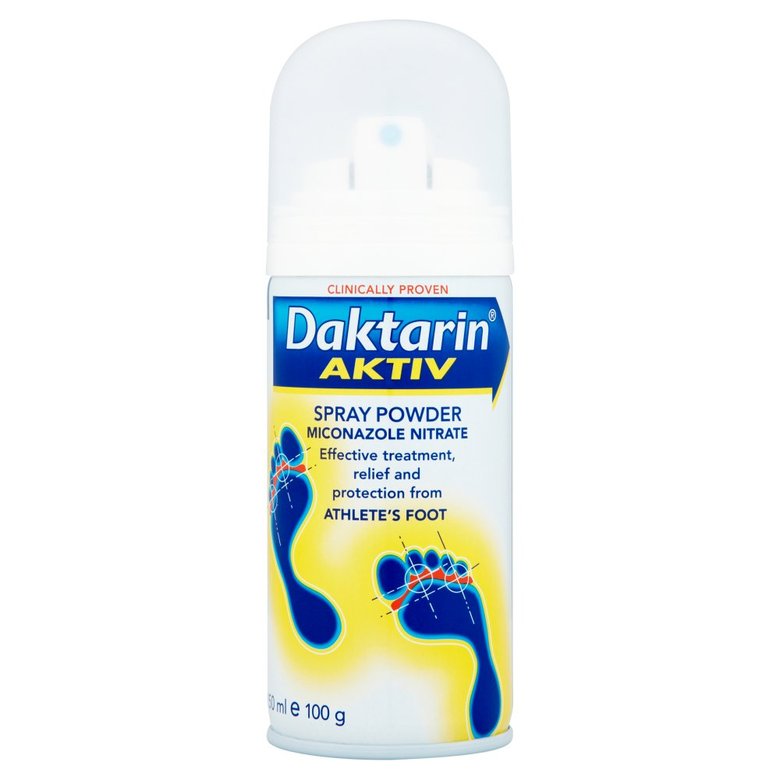 Treatment & Prevention|Skin & Hair Protection|Eyes Daktarin Aktiv Spray Powder