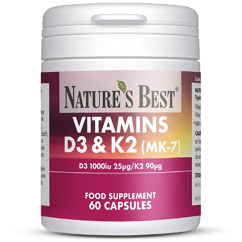 Vitamin D3 & K2 Supplements | Nature's Best