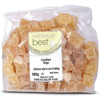 Crystallised Ginger, Best Quality For Maximum Flavour