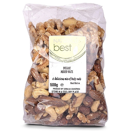 Deluxe Mixed Nuts, Good Source Of Fibre, Protein & Healthy Fats