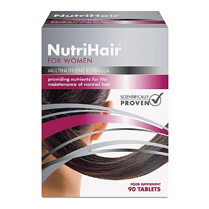 NutriHair<sup>®</sup> for Women, A Specialist Multi To Help Maximise Hair Growth