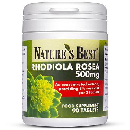 Rhodiola Rosea 500mg, High Strength Extract