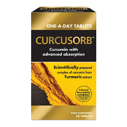 Curcusorb<sup>TM</sup> Advanced Turmeric Formula With Curcumin