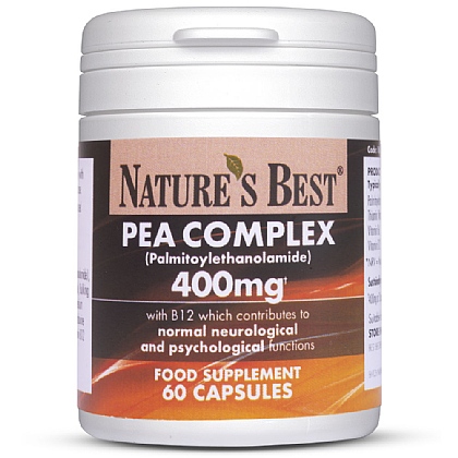 PEA Complex (Palmitoylethanolamide) 400mg*, High Strength