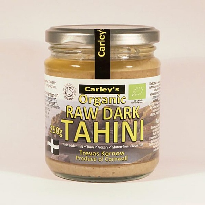 Carley's Organic Raw Dark Tahini