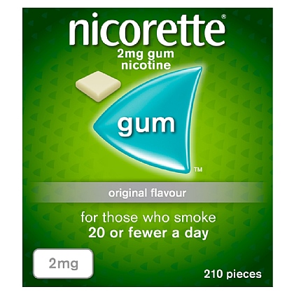 Nicorette Original 2mg Gum - 210