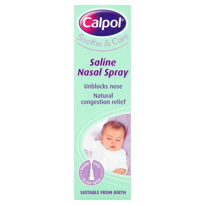 Calpol Soothe & Care Saline Nasal Spray - 15ml